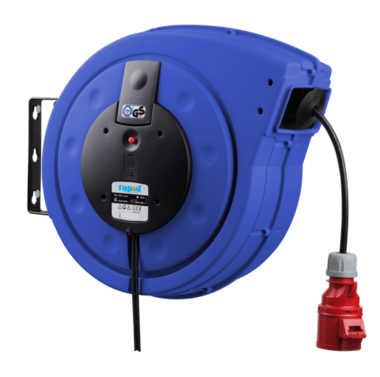 Professionele automatische 400 V kabelhaspel met 30 m kabel