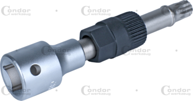Dynamo Socket 1/2 33 tanden moer spline M10