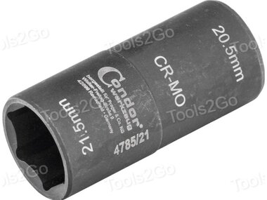 Speciale wielmoerdop 1/2, SW20,5 + 21,5mm