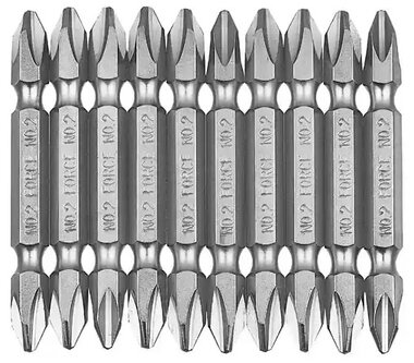 Dubbel Philips 1/4 bit PH.2 10-delige