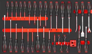 Screwdriver set 33-delige (EVA 10318.D)