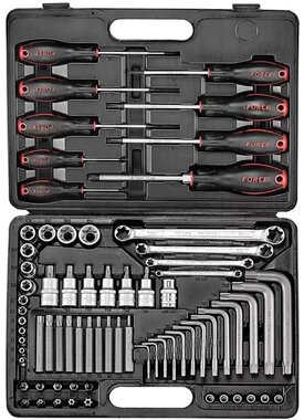 Doppenset E-torx 73-delige