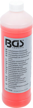 Autoshampoo concentraat rood 1000 ml