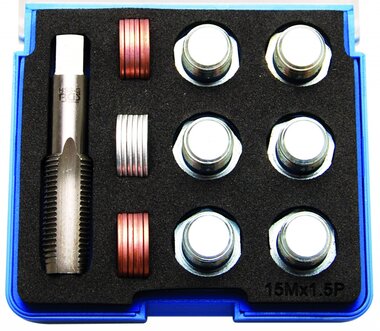 Bgs Technic Reparatieset voor olieaftap schroefdraad M15 x 1,5