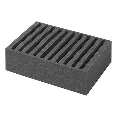 Bordenhouder van zacht foam