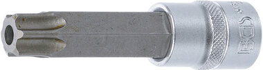 Bgs Technic Dopsleutelbit lengte 100 mm (1/2) T-profiel (voor Torx) met boring T80