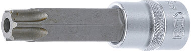 Bgs Technic Dopsleutelbit lengte 100 mm (1/2) T-profiel (voor Torx) met boring T80