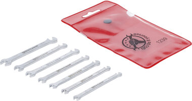 Steeksleutelset mini-uitvoering 3 - 5,5 mm 7-dlg