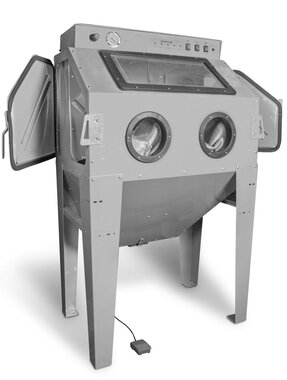 Zandstraalcabine 350 l