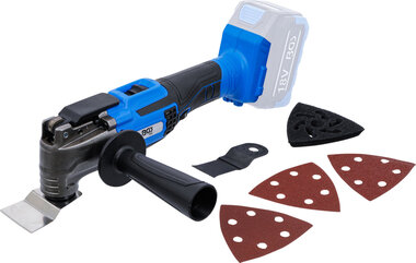 Accu multifunctioneel gereedschap borstelloos 18 V zonder accu