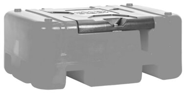 Tank diesel rood pe 210 liter, pomp 12v
