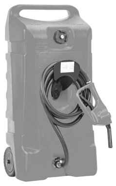 Tank benzine 53 liter manueel pistool