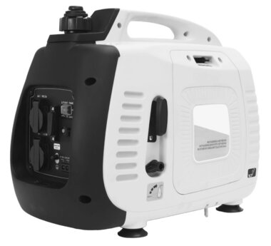 Benzine inverter generator 2,0kw 230v stil en compact