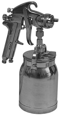 Verfpistool nozzle 2,5 mm met onderbeker 1000 ml