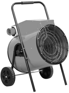 Warmeluchtblazer elektrisch 30kw 3x400v trolley