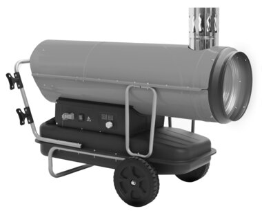 Indirecte warmeluchtblazer diesel 80kw