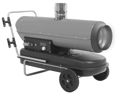 Indirecte warmeluchtblazer diesel 30kw