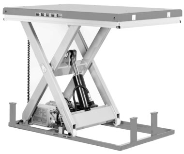 Elektro-hydraulische schaarheftafel 990 mm 1000kg 230V