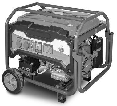 Benzine generator 5,0kw 230v elektrische start