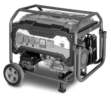 Benzine generator 7,5kw 230v elektrische start