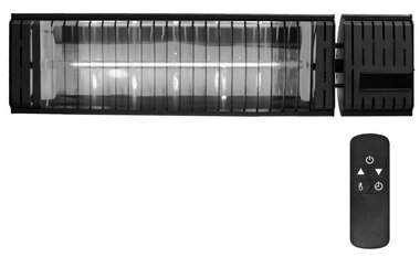 Infrarood warmtestraler 2500W met amber lamp