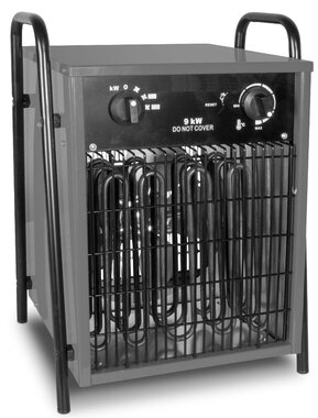 Warmeluchtblazer elektrisch 9kw 3x400V