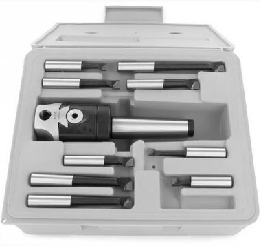 Kotterkopset inclusief opname mk2/m10 + 9 dlg. Boorbeitelset