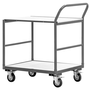 Plateauwagen 2 legborden 250kg