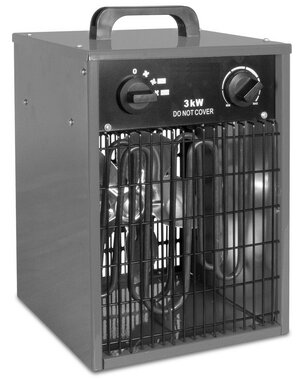 Warmeluchtblazer elektrisch 3kw 230v
