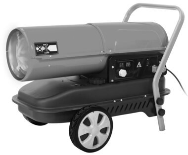 Warmeluchtblazer diesel 30kw met remote