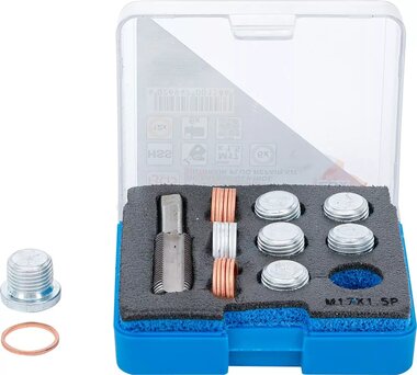 Bgs Technic Reparatieset voor olieaftap schroefdraad M17 x 1,5 mm