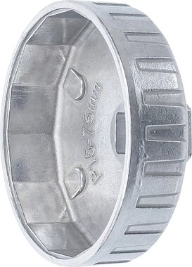 Bgs Technic Oliefiltersleutel 15-kant diameter 75 mm voor Chrysler, GM