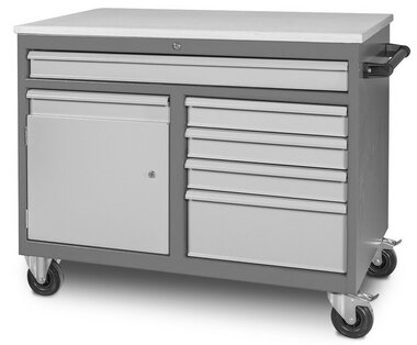 Mobiele werktafel 5 lades 1 kast