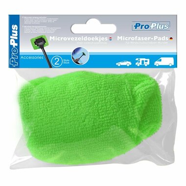 Microvezeldoekjes voor voorruit-poetswonder - set van 2 stuks