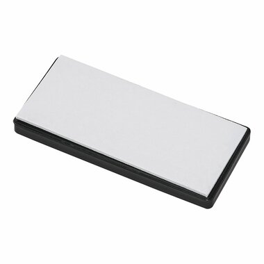 Reflector rood 85x39mm zelfklevend met grondplaat