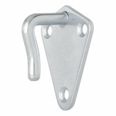 Touwhaak metaal 40x45mm gelast