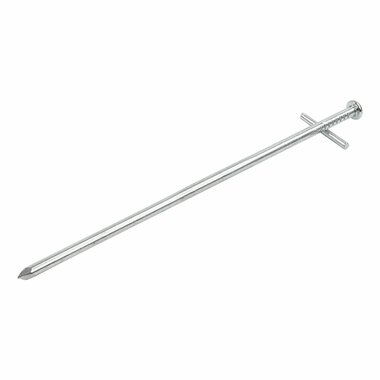 Rotspen 23cm metaal met aangelaste dwarspen