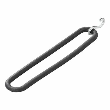 Spanrubber 200mm met S-haak