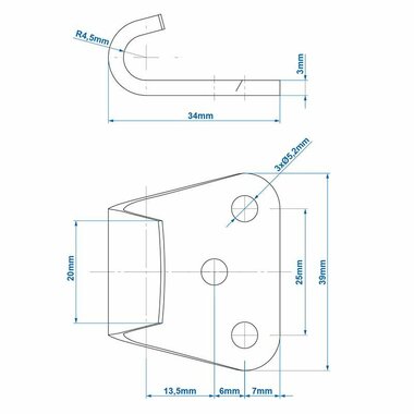 Tegenstuk voor spansluiting SPP Z-11A
