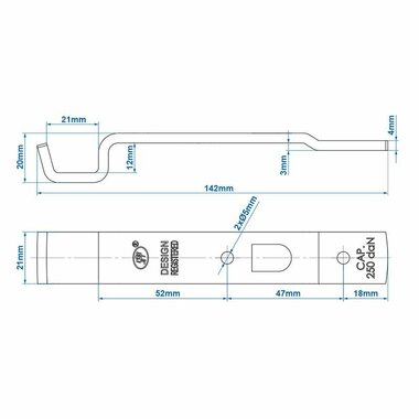 Tegenstuk voor spansluiting SPP Z-05A