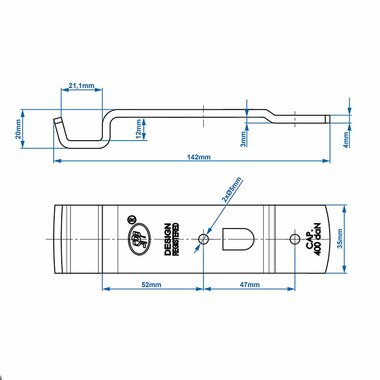 Tegenstuk voor spansluiting SPP Z-02A