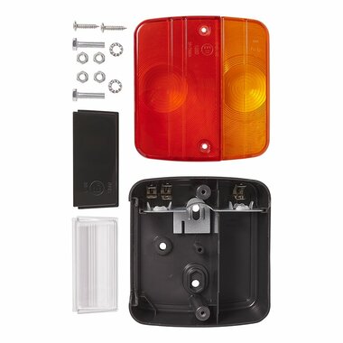 Achterlicht 4 functies 98x104mm