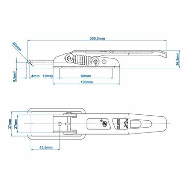 Spansluiting SPP ZB-01C