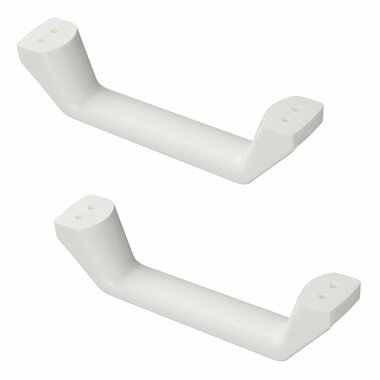 Rangeergreep wit - set van 2 stuks