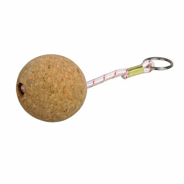 Sleutelhanger met kurken bal (drijvend)