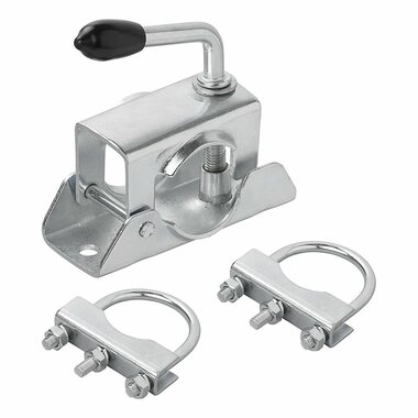 Klem 48mm voor neuswiel + 2x U-beugel 60/70mm