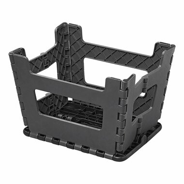 Opstapje S met anti-slip kunststof 29 x 21,5 x 22 cm opvouwbaar