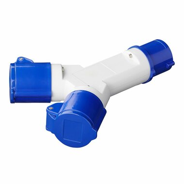CEE 2-weg splitter 16A