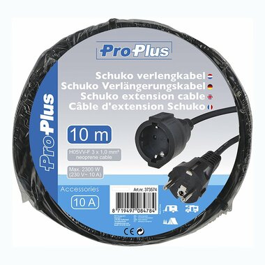 Schuko verlengkabel 10M 3x1,0mm²