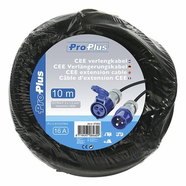 CEE verlengkabel 10M 3x1,5mm²